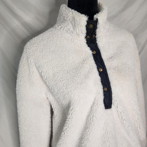 PAPER CRANE Size Small Cozy Soft Faux Shearling High Neck‎ Lined Sherpa Top - Picture 1 of 8